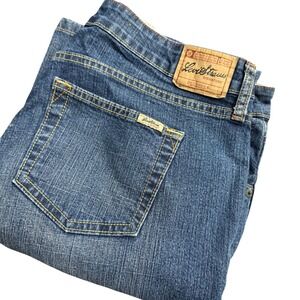 Levi Signature Womens Low Rise Bootcut Jeans Medium Wash Size Misses 10 Long